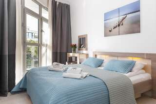 Апартаменты Mielno-Apartments Dune Resort - Apartamentowiec A Мельно One-Bedroom Deluxe Apartment with Side Sea View I-2
